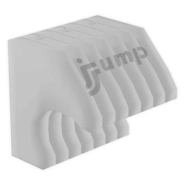 Mur d'escalade Bumper Wall. Module complémentaire du Trampoline JJUMP